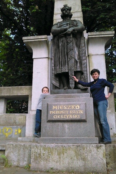 05-IMG 171425 -- Mikołaj, Ines i Mieszko
[Fot. z telefonu]