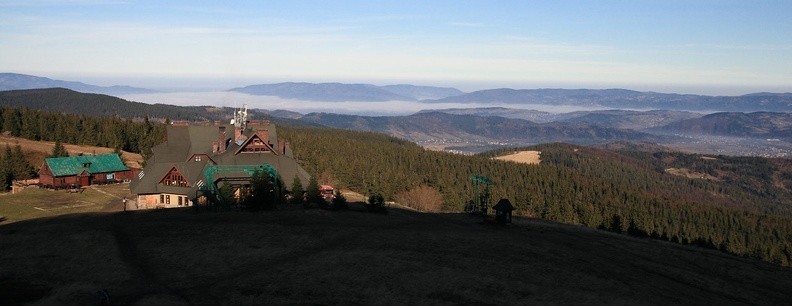 22-IMG 1491 -- Inwersyjny niedzielny poranek oglądany sponad Hali Miziowej