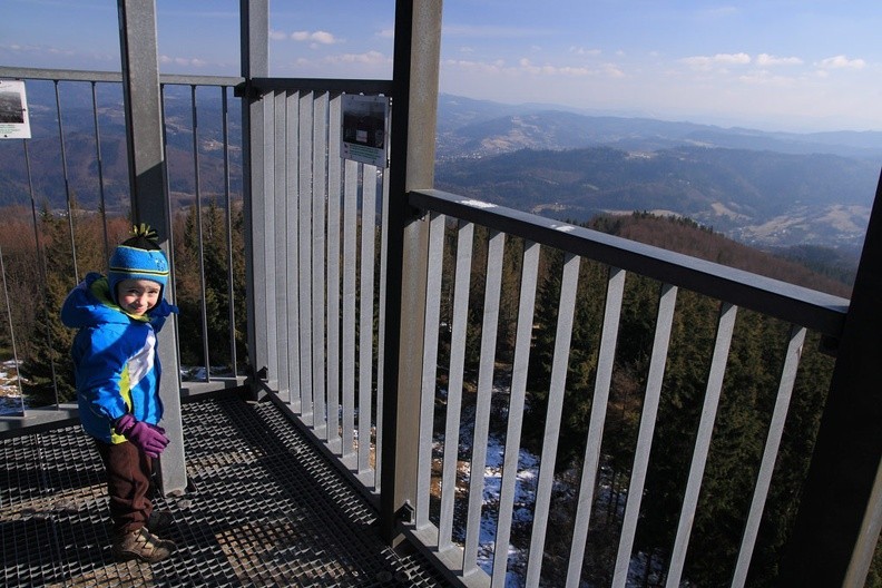 06-IMG 2336 -- 1024 m n.p.m., czyli 995 m (Wielka Czantoria) + 29 m (wysokość platformy widokowej)