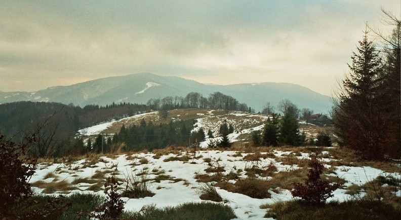 06-0448  31 -- Hen w seledynie: Wielka i Mała Czantoria