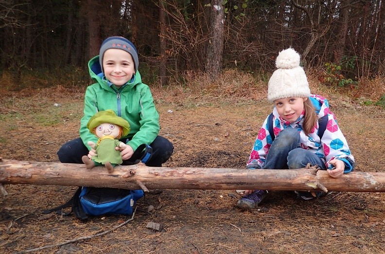 27-PB200369 -- Mikołaj, Włóczykij i Anna – troje zdobywców Wyrgóry, bocznego wierzchołka Jasieniowej