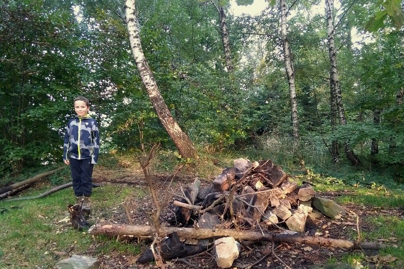 03-IMG 172848-170927 -- Środa, 27 września. Po podbiegu na Palenicę
[Fot. z telefonu]