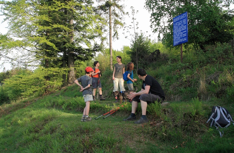 06-IMG 2833 -- Minęliśmy wierzchołek Borowiny i jesteśmy w podszczytowych partiach Wysokiego