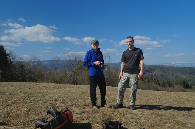 033-P3230061 -- Sebastian i Michał – razem w górach :-)