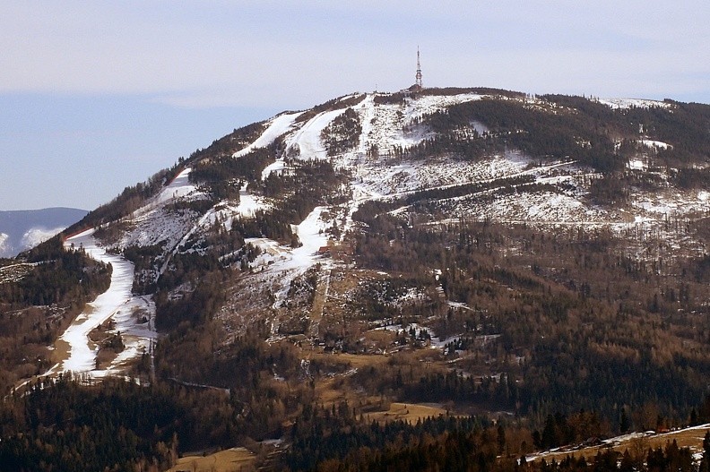 05-P3190143 -- Sytuacja śniegowa na Skrzycznem