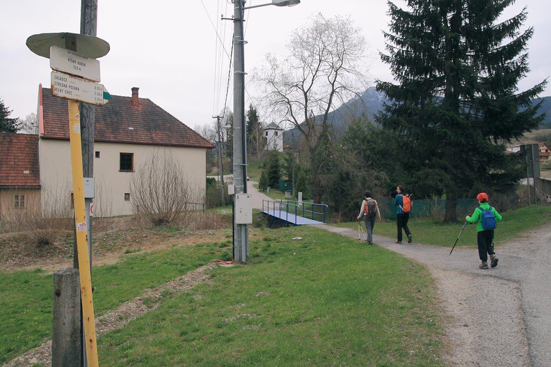 008-IMG 2239 -- Startujemy z centrum Vyšného Kubína, czyli z wysokości 525 m n.p.m.